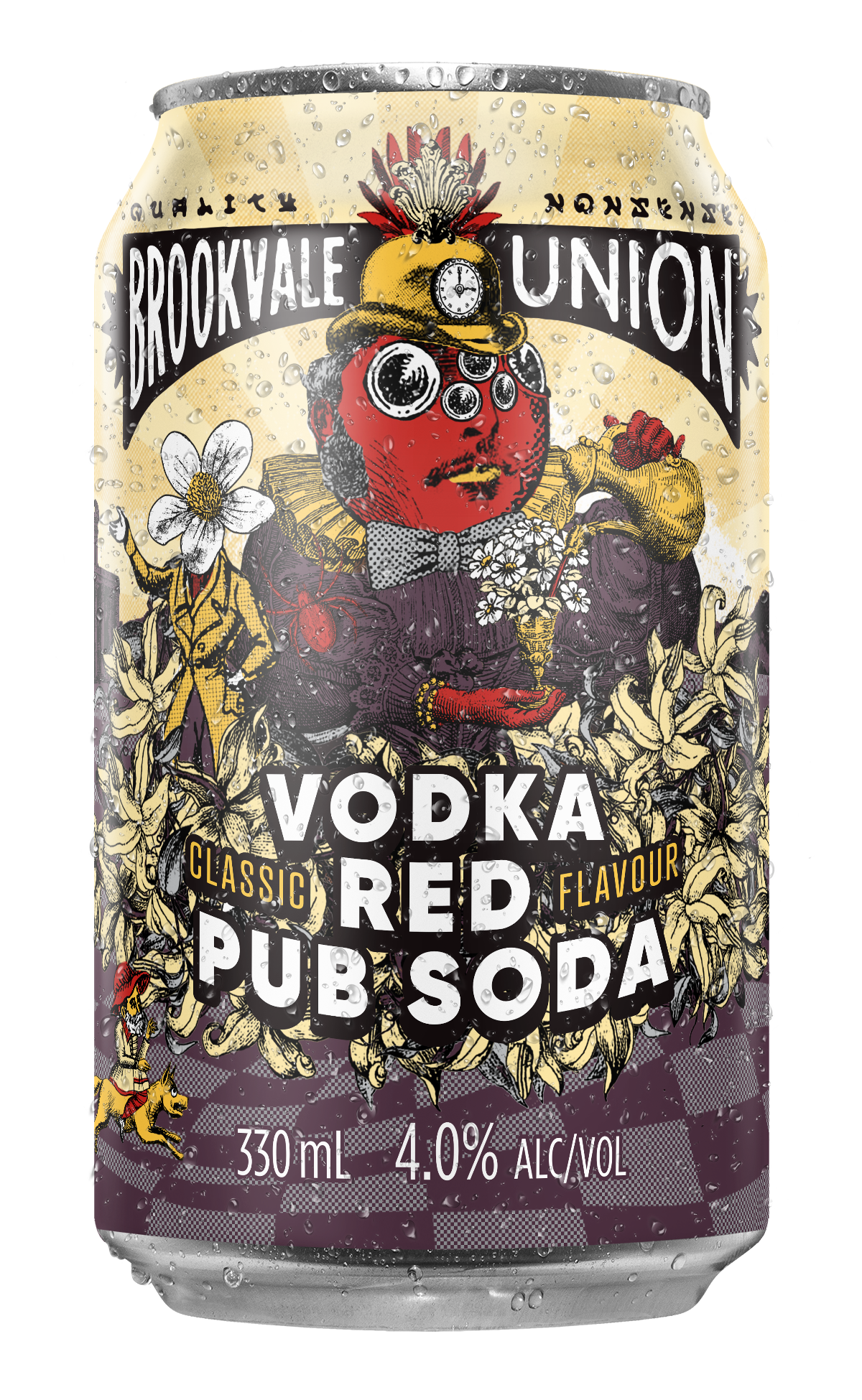 Vodka Red Pub Soda